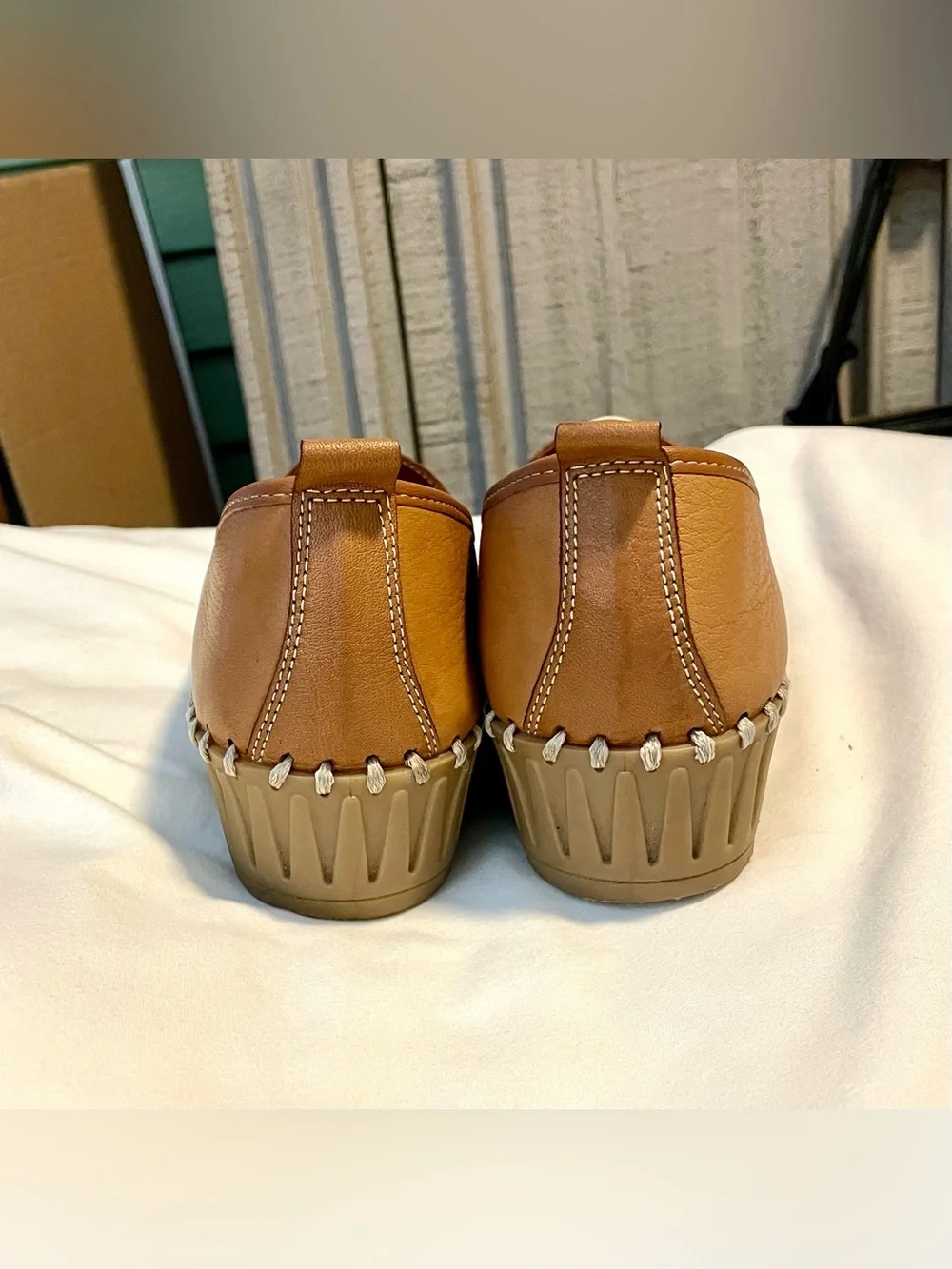 Spring Step Tispea Loafer - Leather/Comfort/Support - Camel - Women’s Sz 11